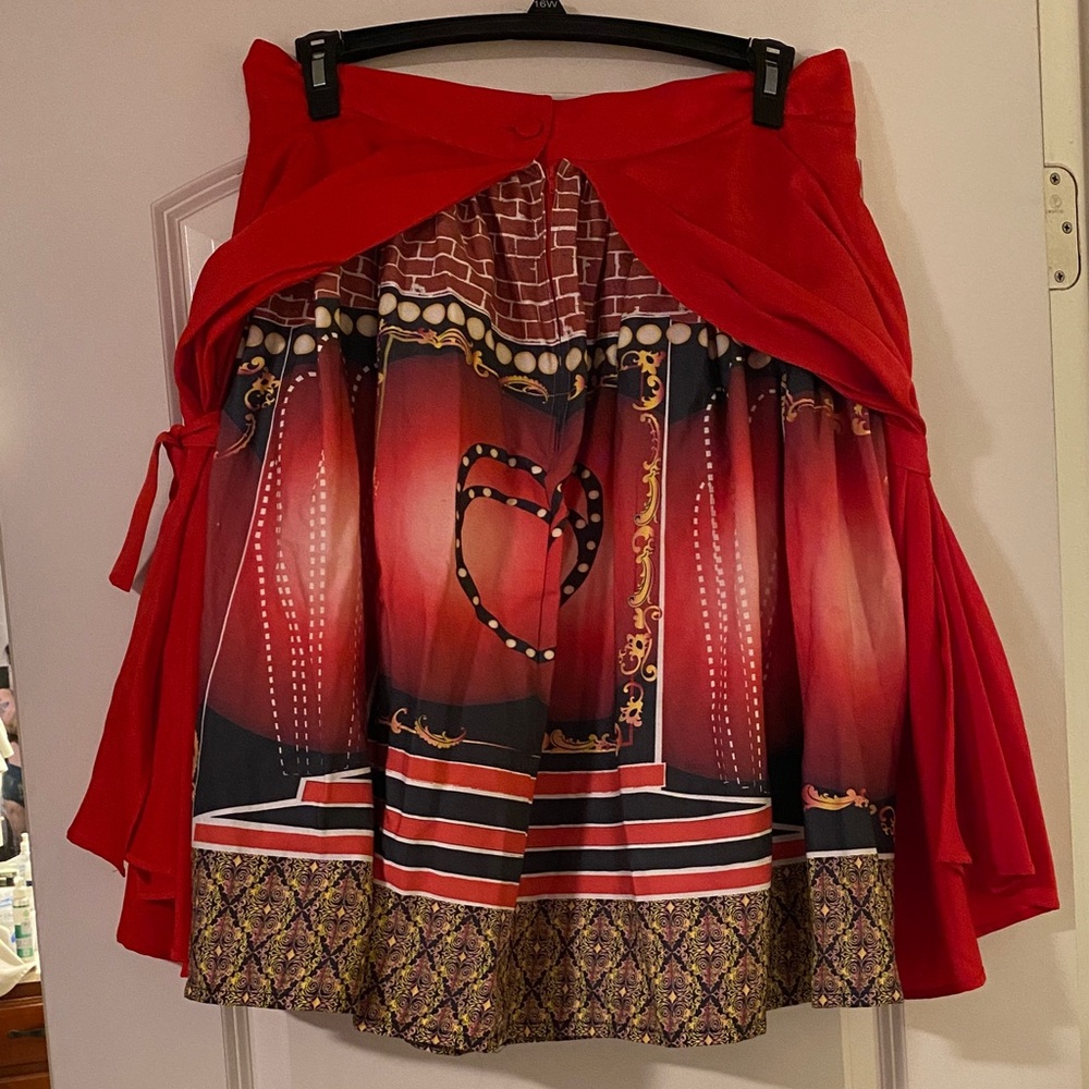 Unique Vintage burlesque swing skirt